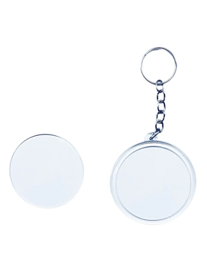 chaveiro redondo de acrilico pedido minimo 25 unidaddaes